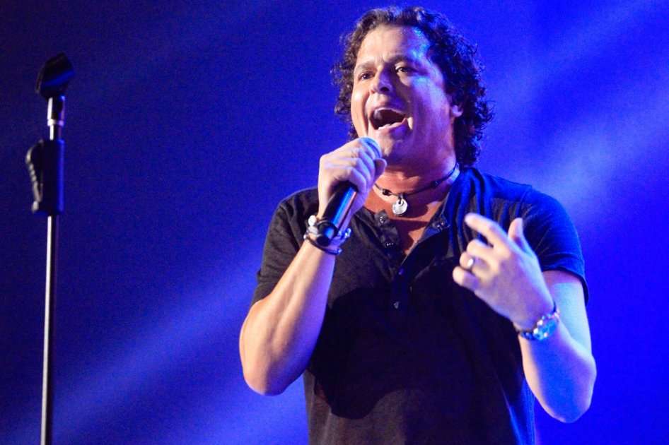 Carlos Vives en concierto.