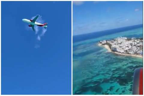 Video: avión de Avianca tuvo que aterrizar de emergencia por culpa de un ave