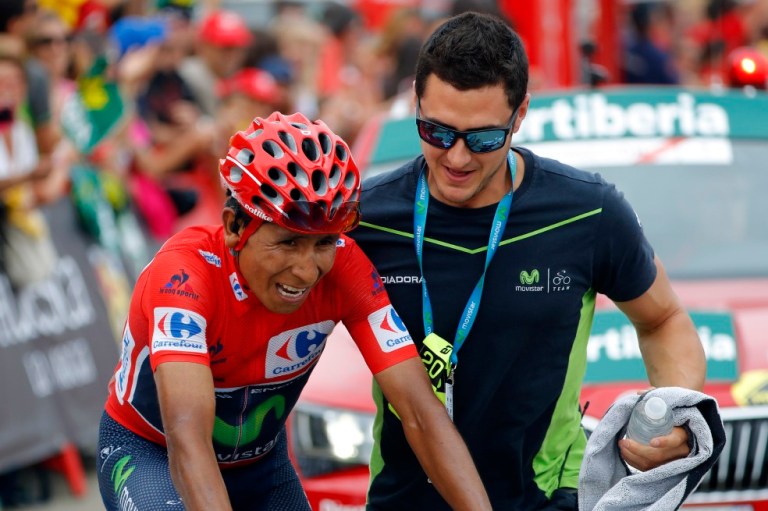 Mikel Otero, el chaperón de Nairo Quintana