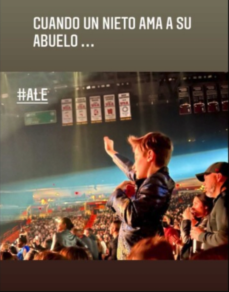 Nieto de Ricardo Montaner. Foto Instagram @montaner