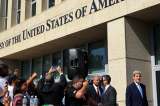 John Kerry y Bruno Rodríguez se reúnen tras inaugurar embajada de EE.UU. en Cuba