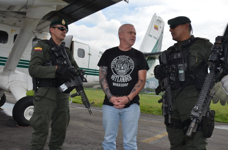 «Popeye» fue trasladado a la cárcel de máxima seguridad de Valledupar