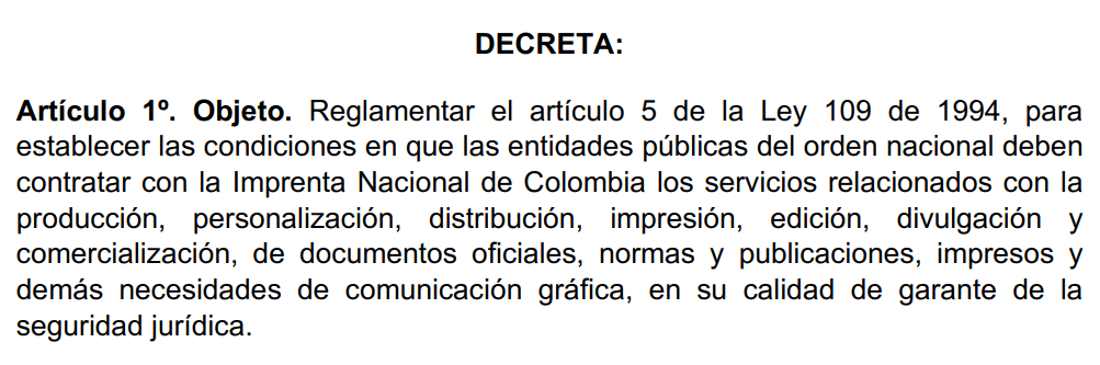 Mininterior Imprenta
