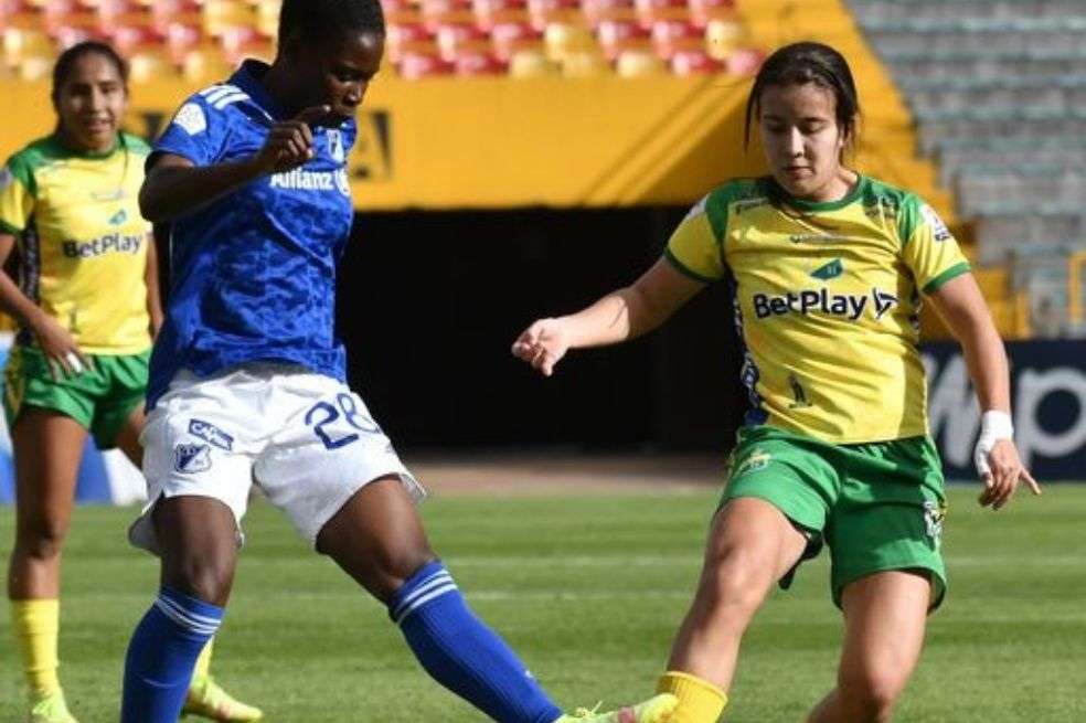 Millonarios y Huila por la fecha 11 de la Liga Femenina BetPlay.