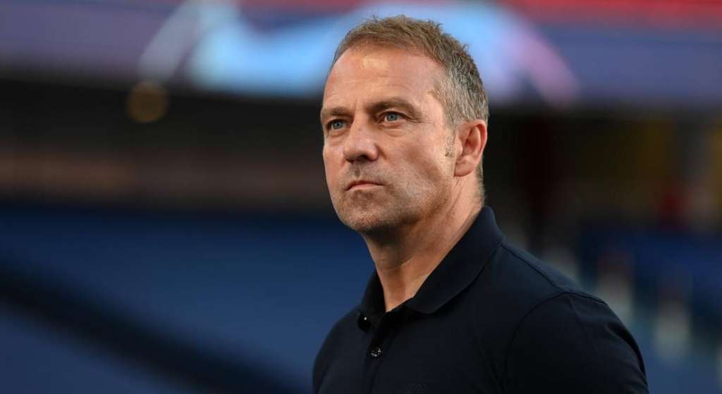 Hansi Flick llegó a la selección de Alemania en el 2021.