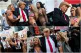 Imágenes del falso Trump que paralizó Manhattan