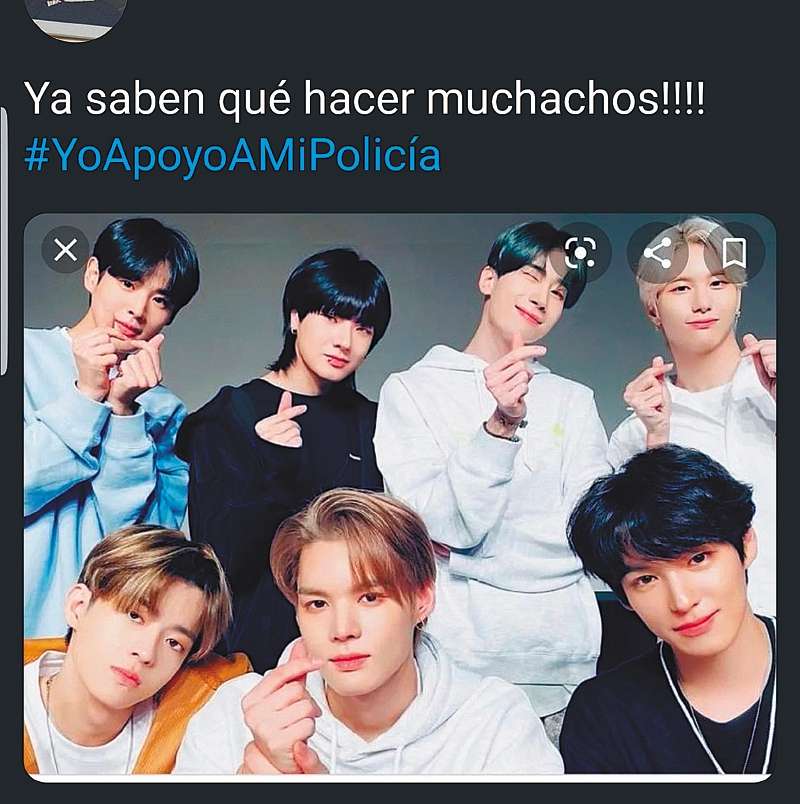 Cientos de usuarios del K-pop sabotearon tendencias en Twitter durante el paro nacional.
