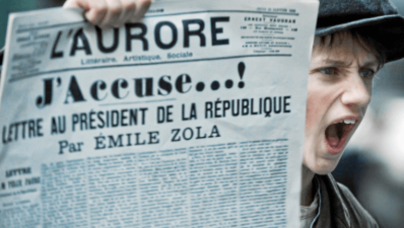 Imagen de la película "Yo acuso", de Roman Polanski, basada en el "Caso Dreyfus", de finales del Siglo XIX en Francia. / Cortesía