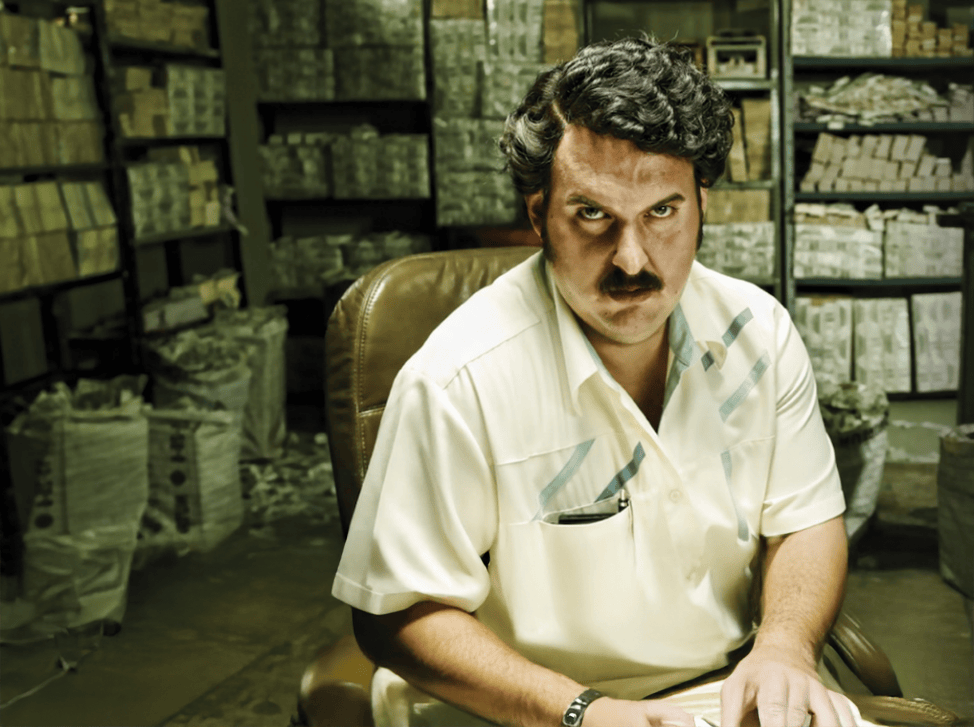 Andrés Parra encarnó a Pablo Escobar en la bioserie sobre la vida del narcotraficante.