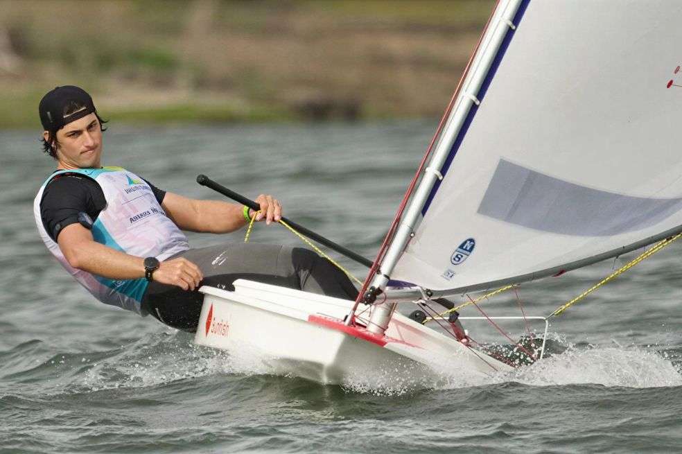 El santandereano Simón Gómez, referente colombiano en la vela.