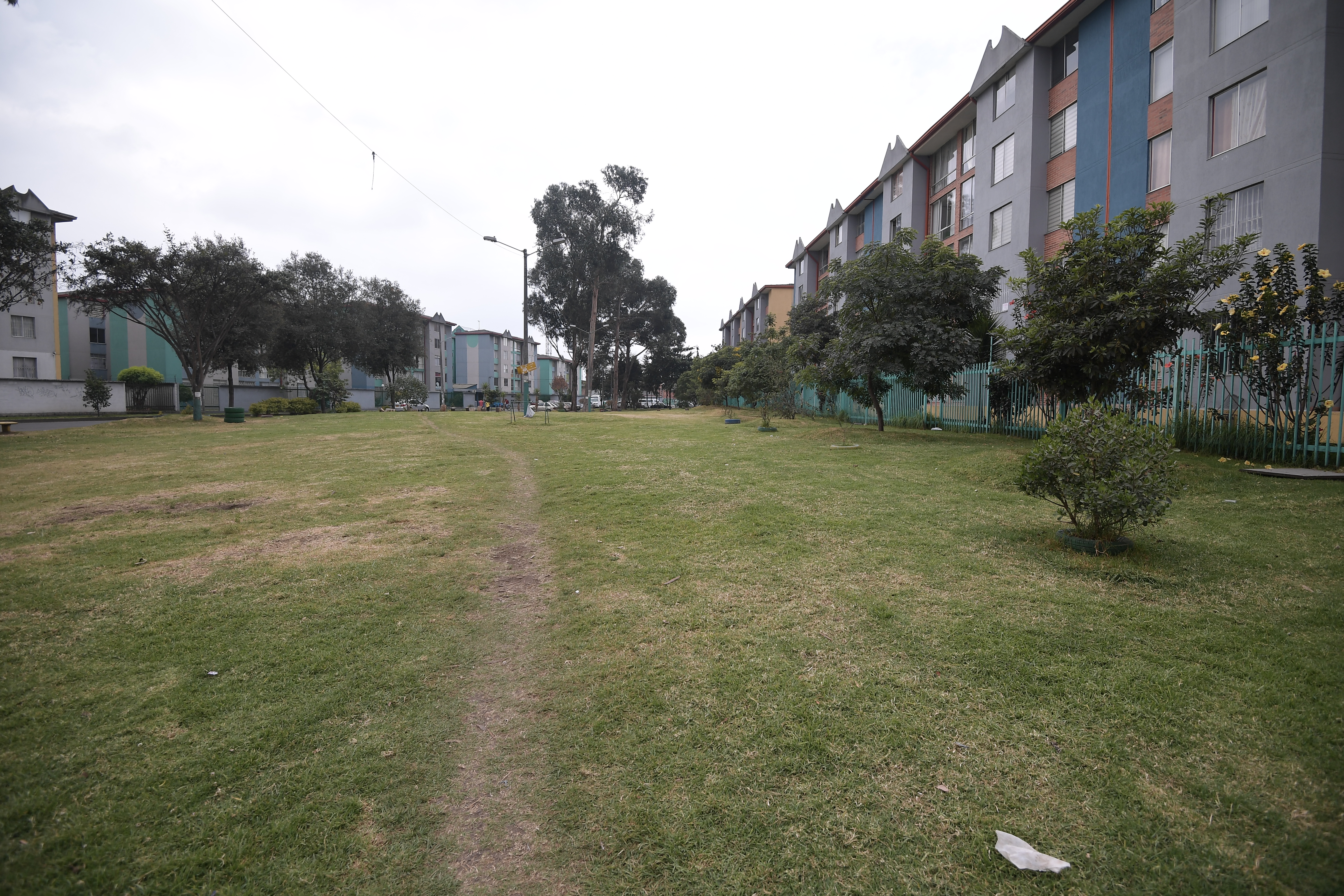El lote ha sido utilizado desde hace más de 20 años como parque por la comunidad. / Mauricio Alvarado