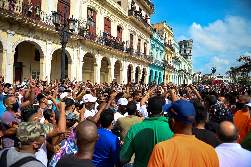 Protestas La Habana