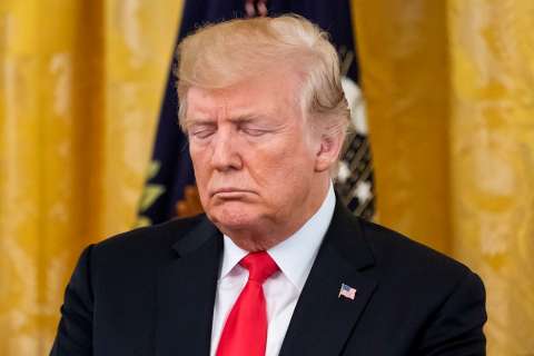 Trump: "Si soy censurado, los mercados se hundirán"