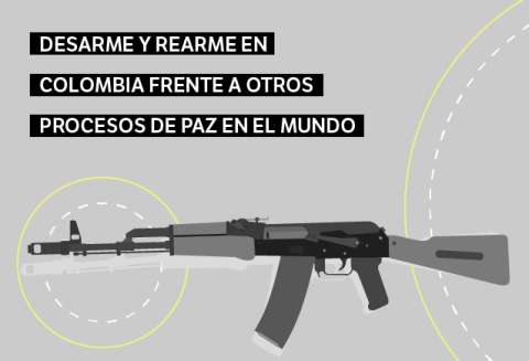 Tasas de desarme y rearme: medirle el pulso a la paz en sus primeros cinco años