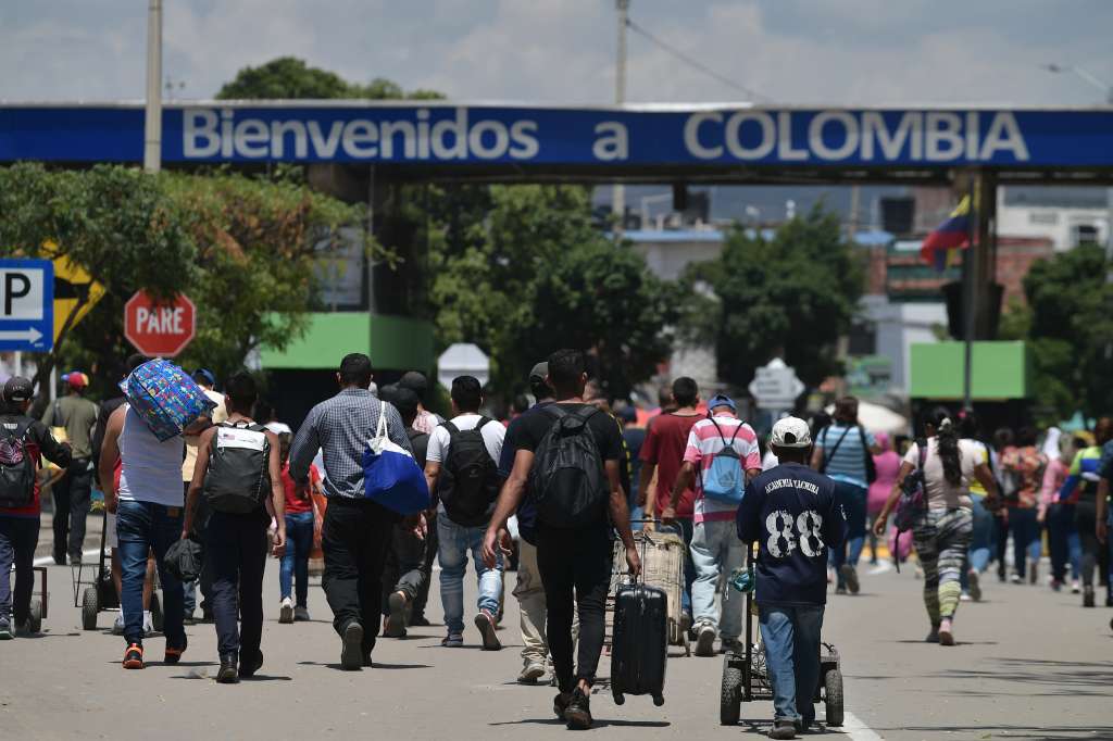 Migración en la frontera entre Colombia y Venezuela