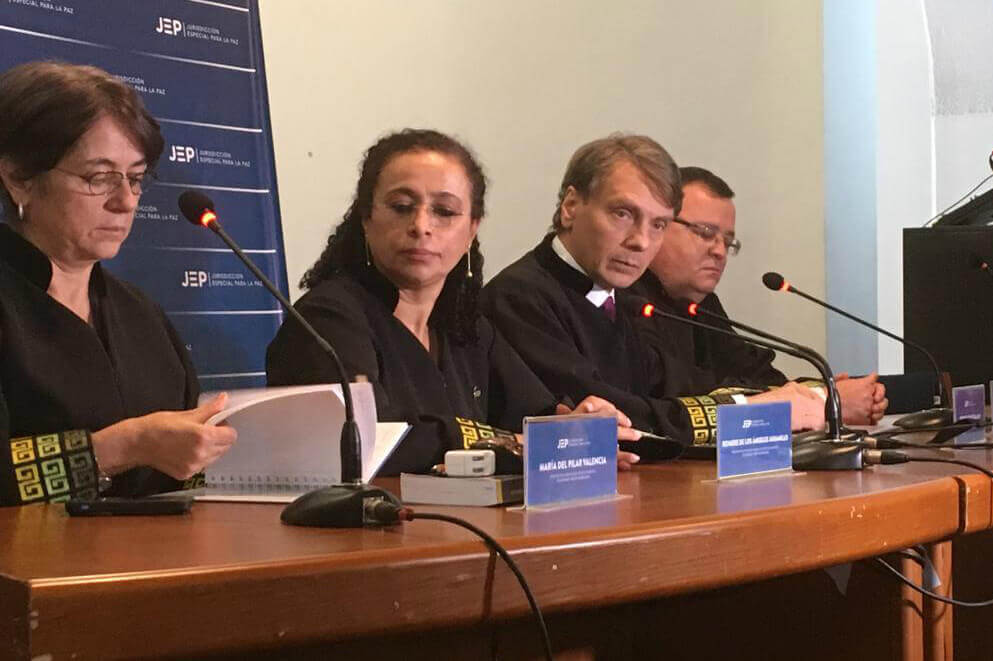Los magistrados de la Sala de Ausencia de Reconocimiento le dijo a la Unidad de Víctimas que seguirá adelante con el expediente de las medidas cautelares que solicitó el Movice para proteger derechos de los familiares de personas dadas por desaparecidas. / Archivo