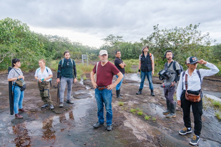 Detalles del rodaje de la película “40 días en la selva”