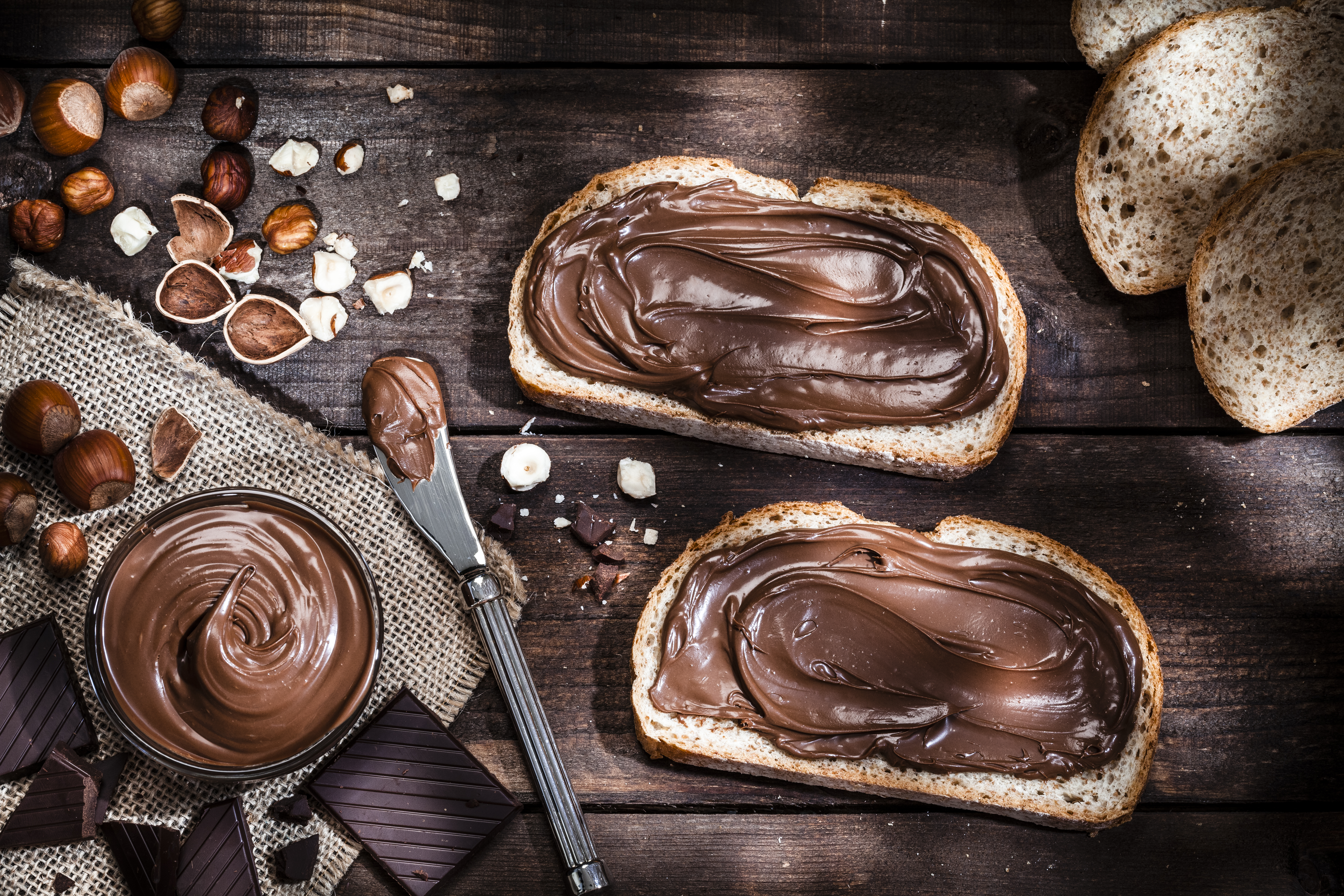 Sándwich de chocolate