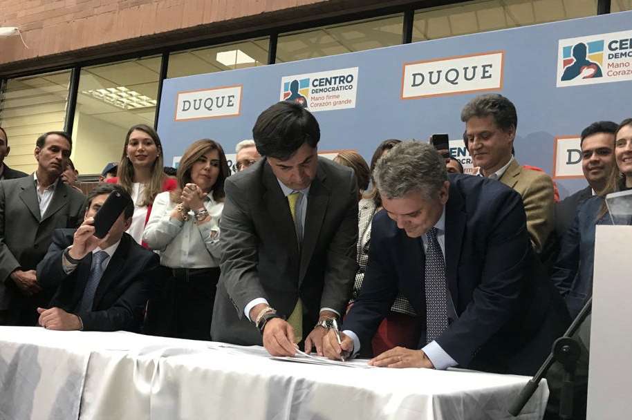 Iván Duque, candidato presidencial. / Cristian Garavito - El Espectador