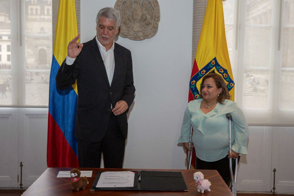 Claudia Liliana Rodríguez, quien asumió en julio del año pasado, estuvo detrás de la consolidación del centro de protección animal. / Alcaldía de Bogotá.