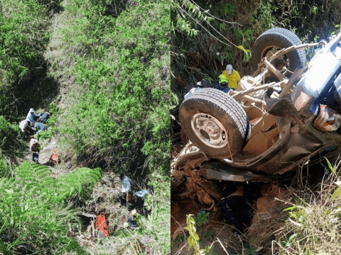 Camioneta cayó a un abismo en Dagua: tres muertos en accidente durante Semana Santa