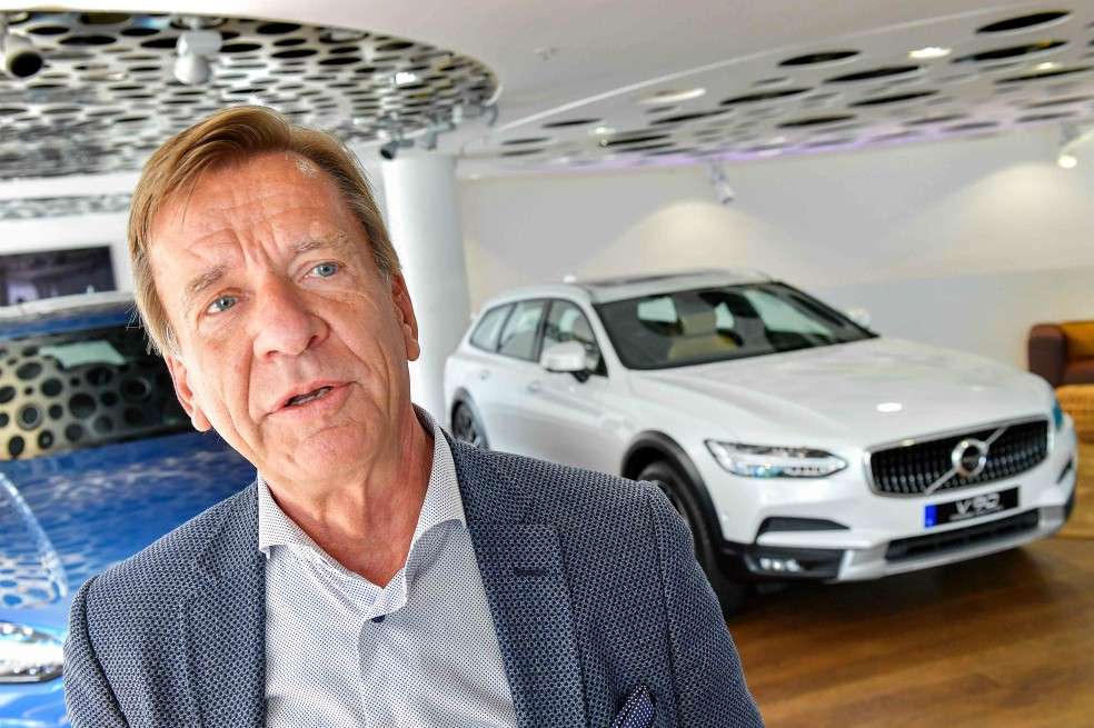 Håkan Samuelsson, presidente de Volvo. / AFP