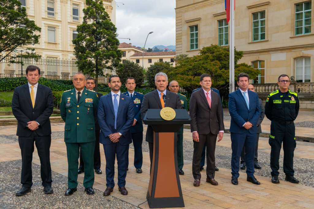 El presidente Iván Duque celebró la extradición de Otoniel a los Estados Unidos.