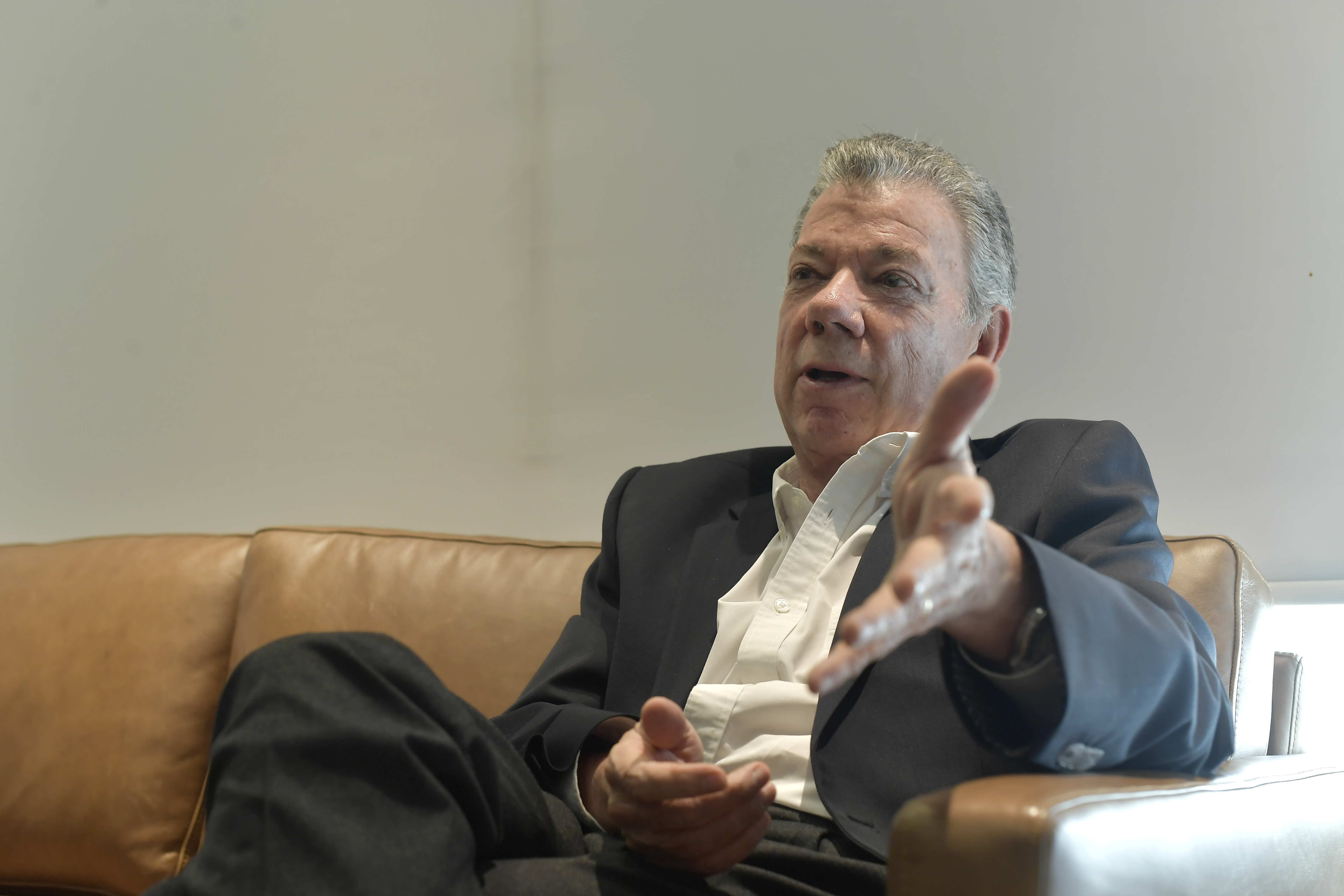 Expresidente de Colombia y nobel de paz, en entrevista