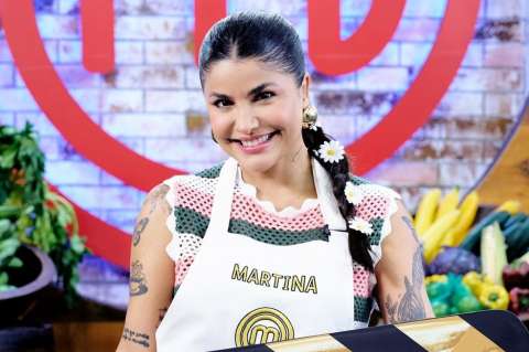 Martina la peligrosa vivió angustioso momento en MasterChef: “casi pierdo un ojo”