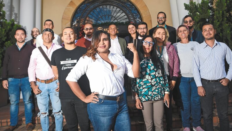 Las personas LGBT electas en las pasadas elecciones regionales se reunieron esta semana en Bogotá. / Cristina Garavito