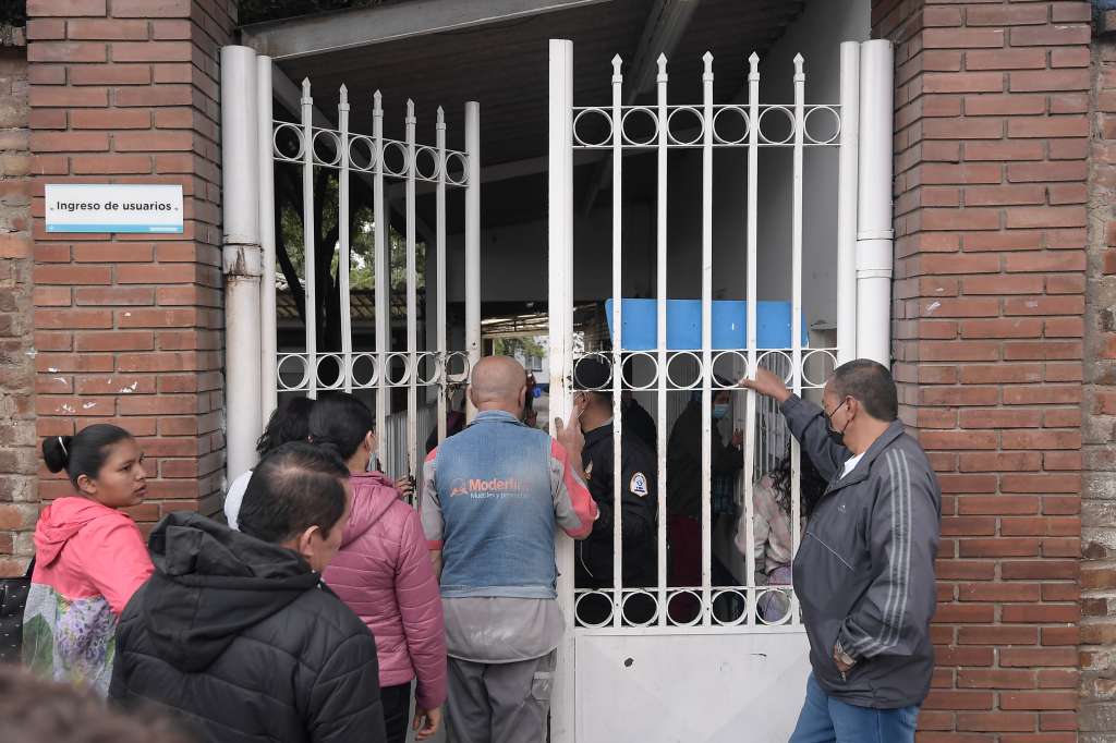 Fachada de este centro de salud.