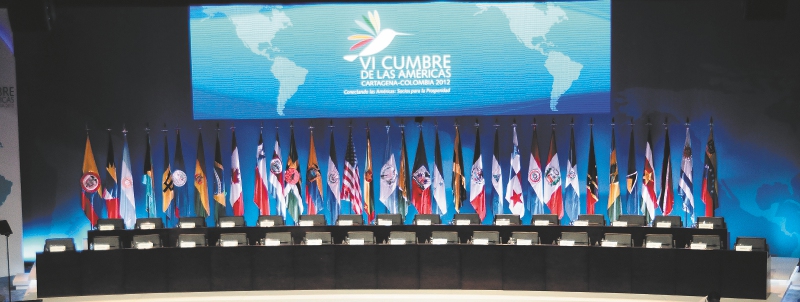 La Cumbre de las Américas se efectuó en Cartagena entre el 9 y el 15 de abril de 2012. / El Espectador