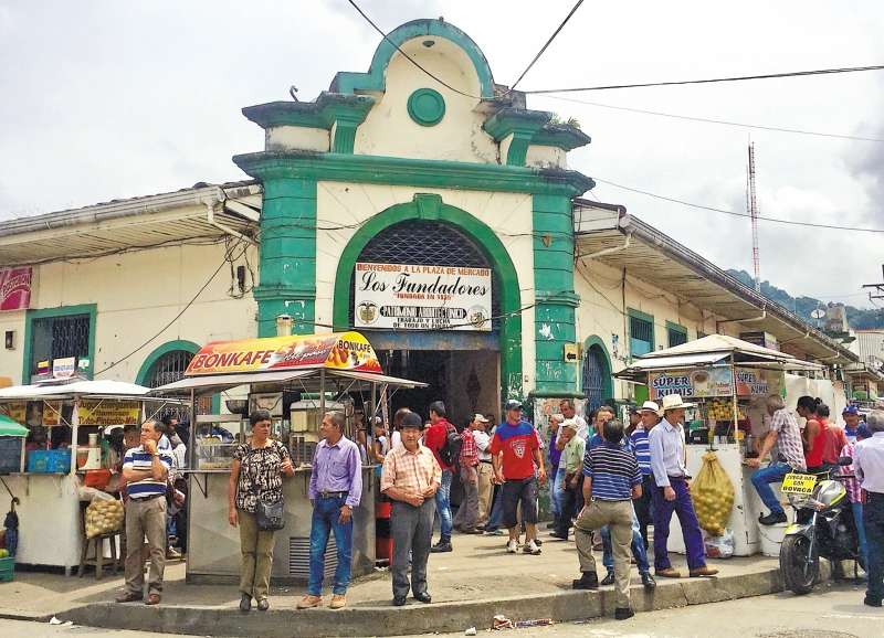 Plaza de mercado Los Fundadores, en Santa Rosa de Cabal. / Cortesía