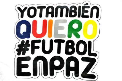 El Colombiano y Caracol TV se sumaron al manifiesto de #FutbolEnPaz