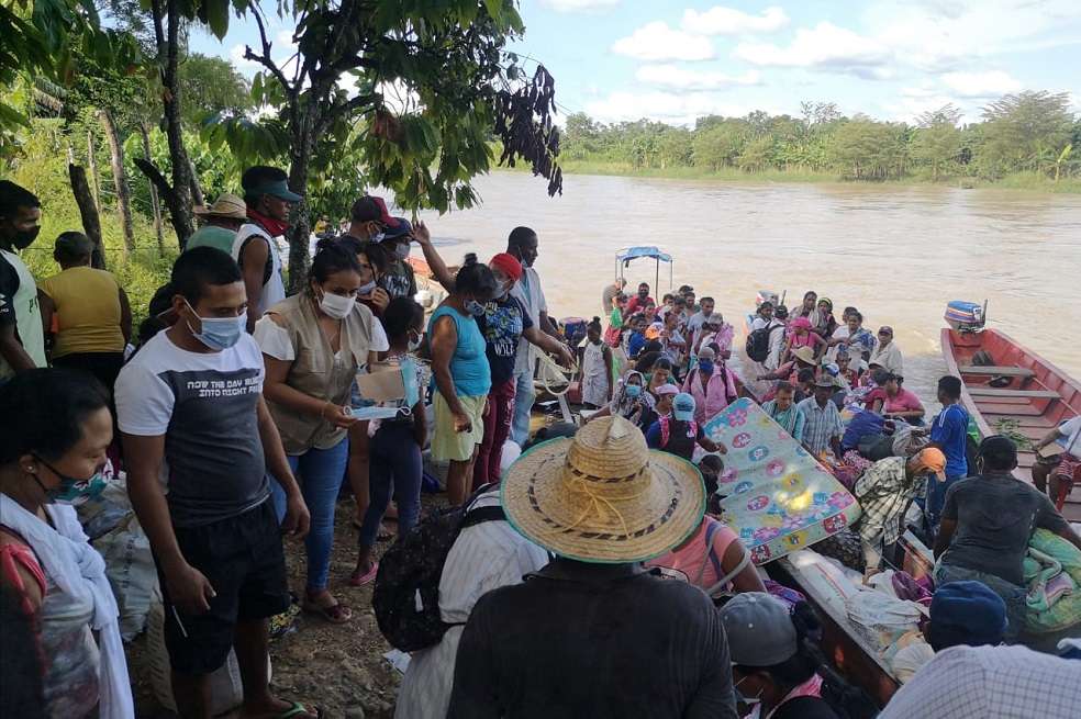 Desplazamiento masivo en Cáceres