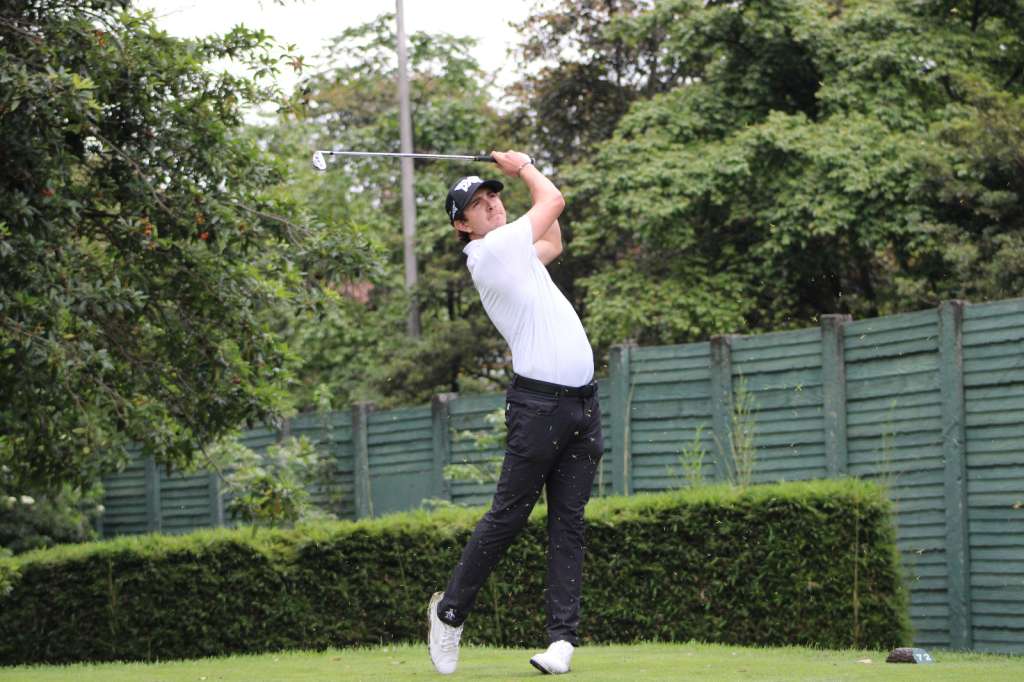 Nicolás Echavarría, golfista colombiano de 28 años.