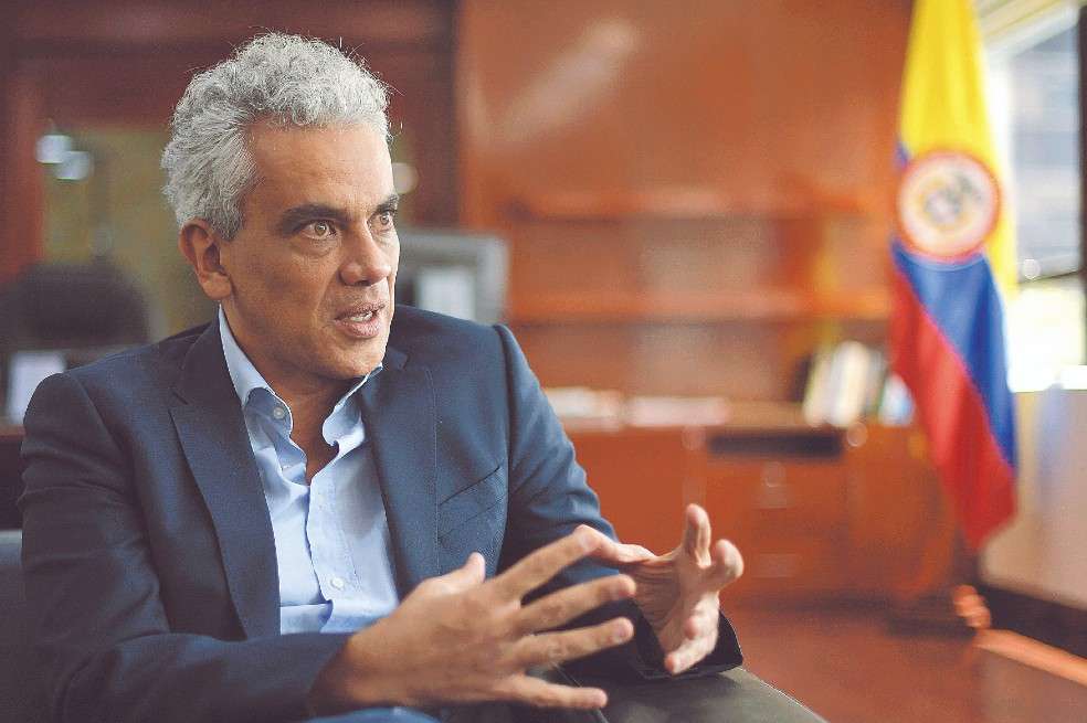 Ricardo Lozano, ministro de Medio Ambiente.