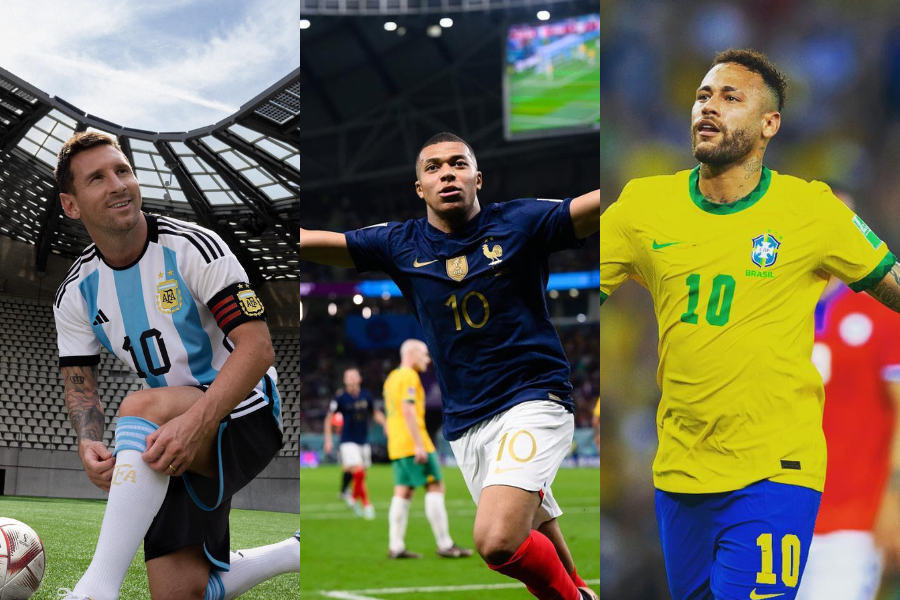 Nombres de niños de futbolistas de Qatar 2022