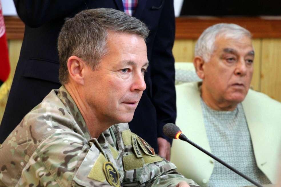 El general estadounidense Scott Miller es el comandante de las fuerzas de la OTAN en Afganistán. / EFE