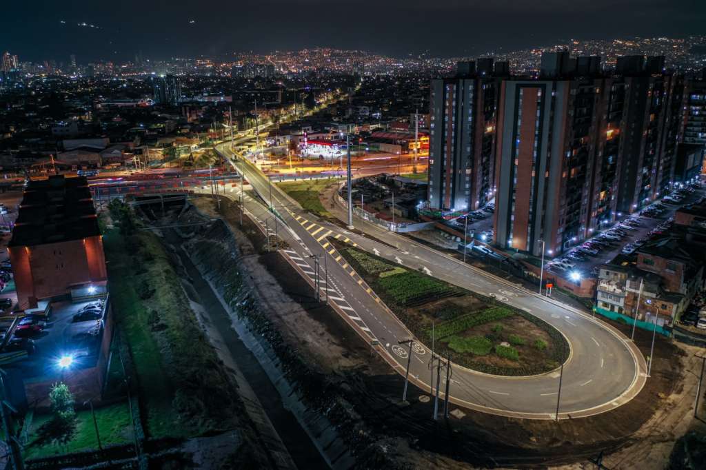 Puente de la avenida calle Tercera con 68 donde murió una parrillera.