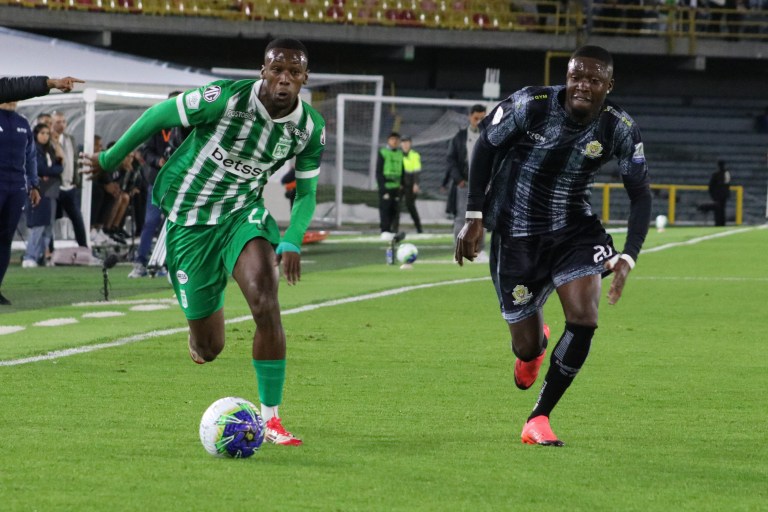 Atlético Nacional disputó el partido de vuelta de la fase 1B de la Copa Betplay frente a Tigres de segunda división en el estadio Nemesio Camacho El Campín.