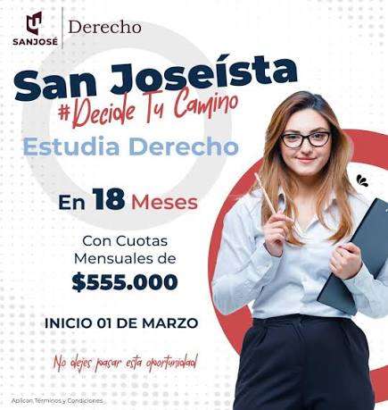 Esta es la publicidad que ha circulado en las redes sociales de la Fundación San José.