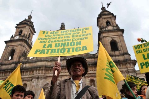 Clamor por tres mil desaparecidos de la UP