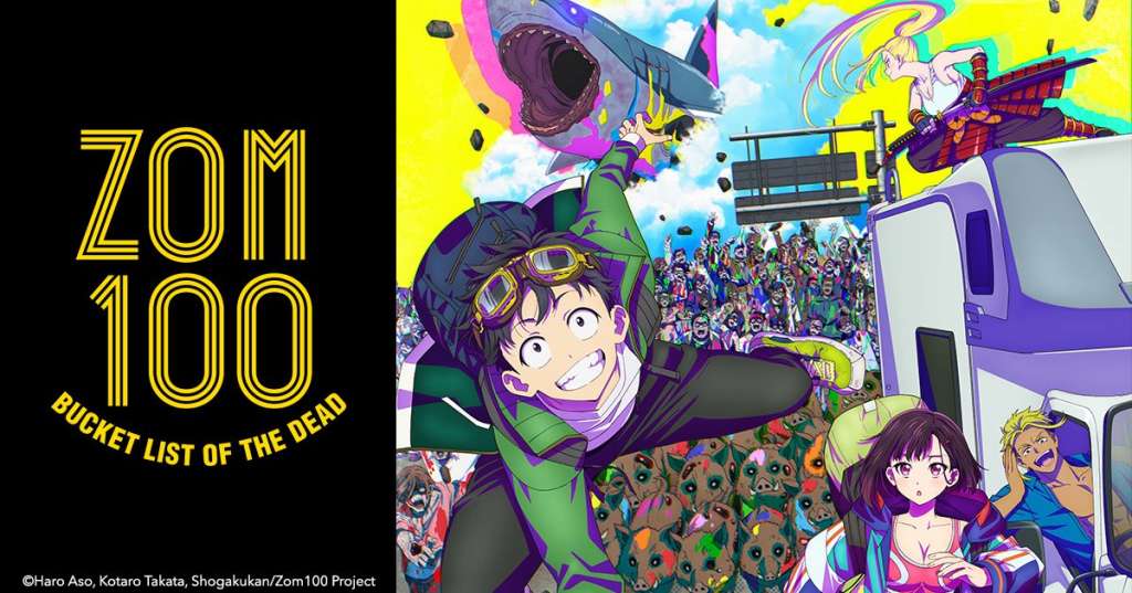 Zom 100: Bucket List of the Dead, está disponible en Netflix y Crunchyroll.