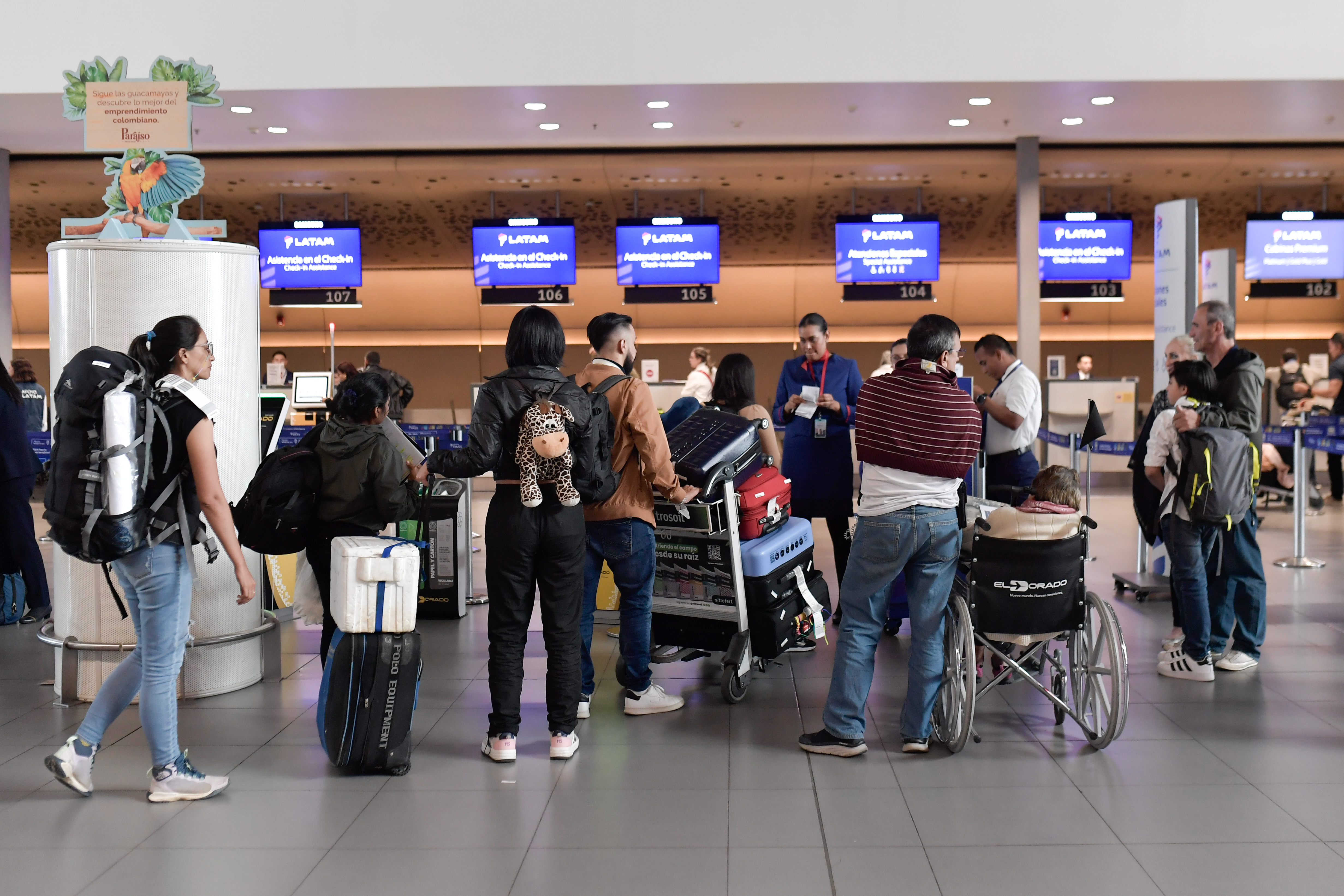 Vuelos cancelados por falta de gasolina en El Aeropuerto El Dorado