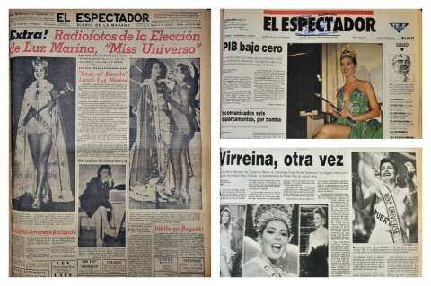 Portadas y páginas dedicadas a nuestras reinas