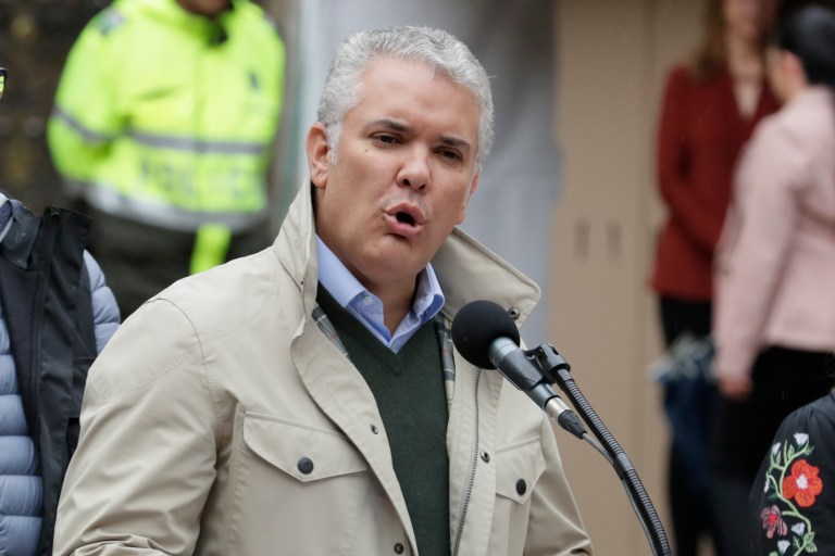 Ordenan arresto domiciliario a presidente Duque y ministra de Cultura por desacato