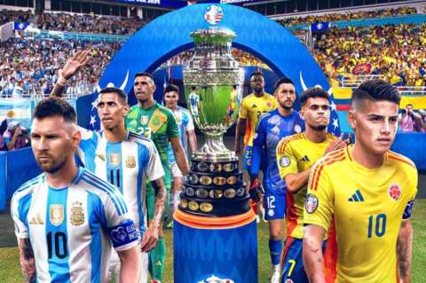 Historial de partidos entre Colombia y Argentina