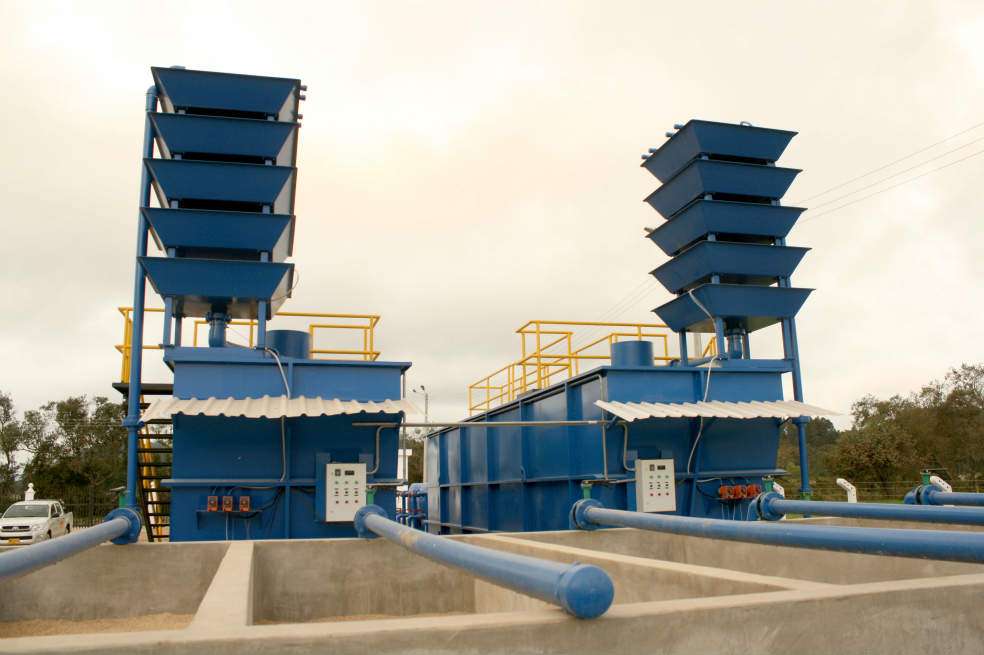 La planta de tratamiento de agua potable del municipio de Funza está ubicada en la vereda Tienda Nueva. / Cortesía Daniel Toro
