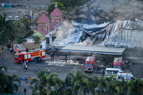 Al menos 24 muertos, la mayoría niños, en un incendio en un parque en India